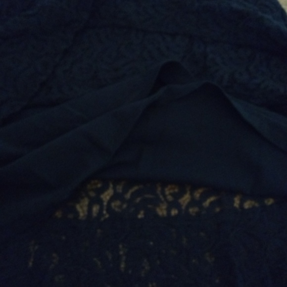 Express Lace Mini Skirt Size 00 - Picture 5 of 8